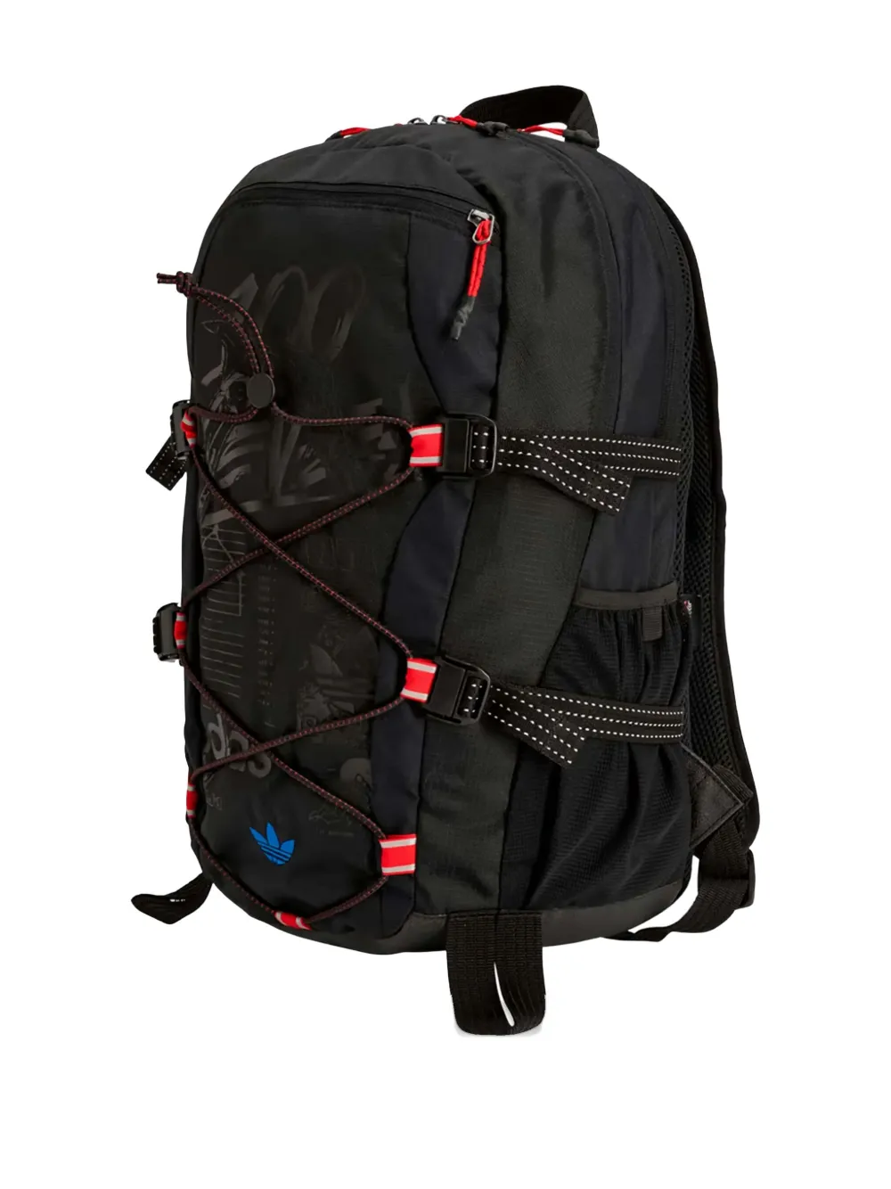 adidas x 100 Thieves rugzak met trekkoord en vlakken Zwart