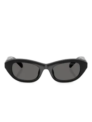 Swarovski Eyewear crystal-embellished cat-eye Sunglasses | Grey