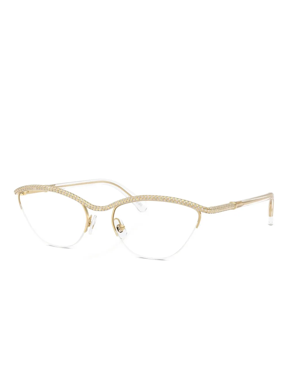 Swarovski Eyewear Bril met cat-eye montuur Goud