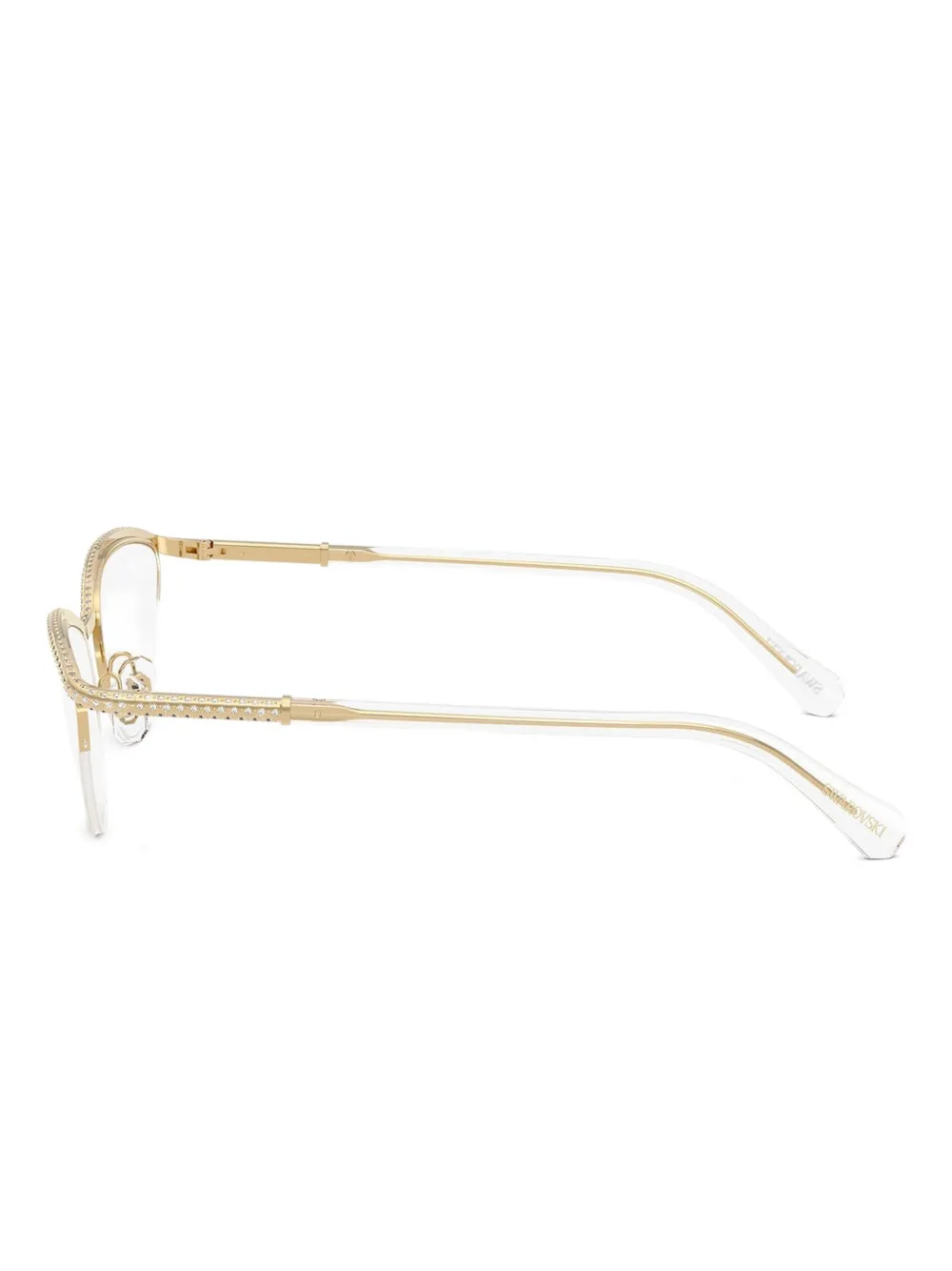 Swarovski Eyewear Bril met cat-eye montuur Goud