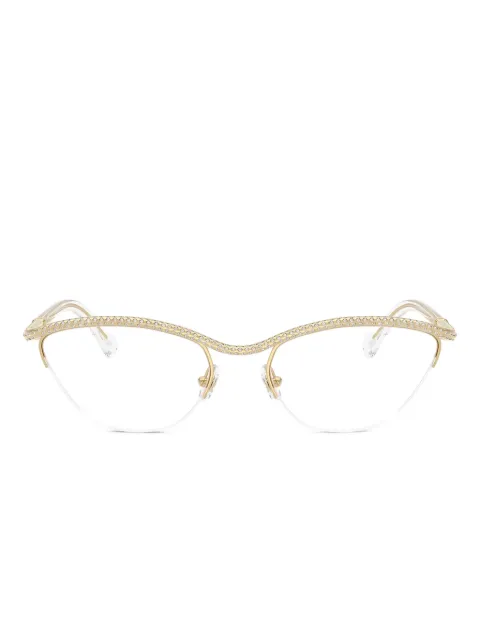 Swarovski Eyewear crystal-embellished cat-eye glasses