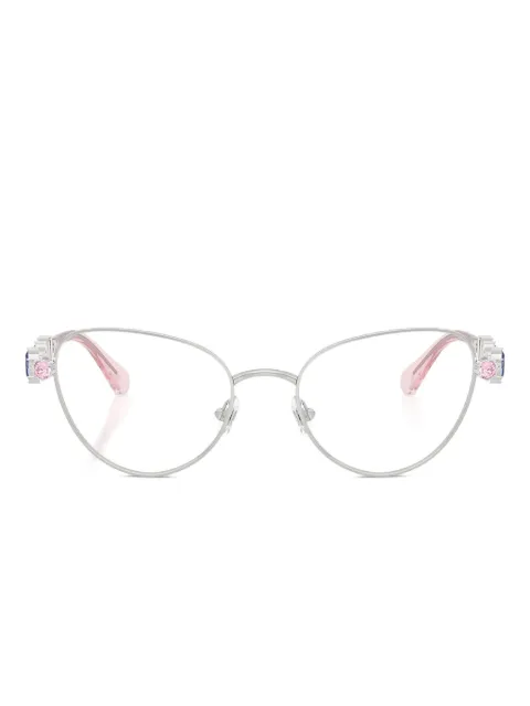 Swarovski Eyewear lentes con armazón cat eye y detalles de cristal