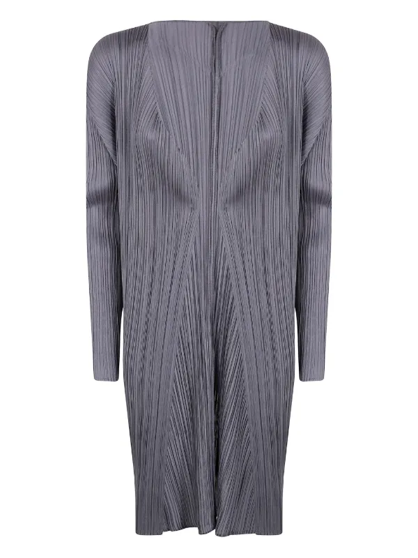 PLEATS PLEASE プリーツロングカーディガン ISSEY MIYAKE Pleats Please Issey Miyake プリーツ ロングカーディガン
