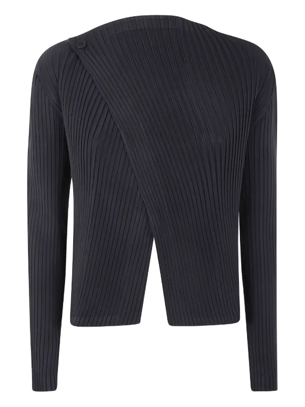 プロフ必読☆イッセイミヤケ☆SHADOWSTUDY☆タグ付き Issey Miyake Shadow Study トップ | ブラック | FARFETCH JP