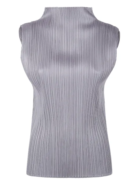 Pleats Please Issey Miyake plissé shirt