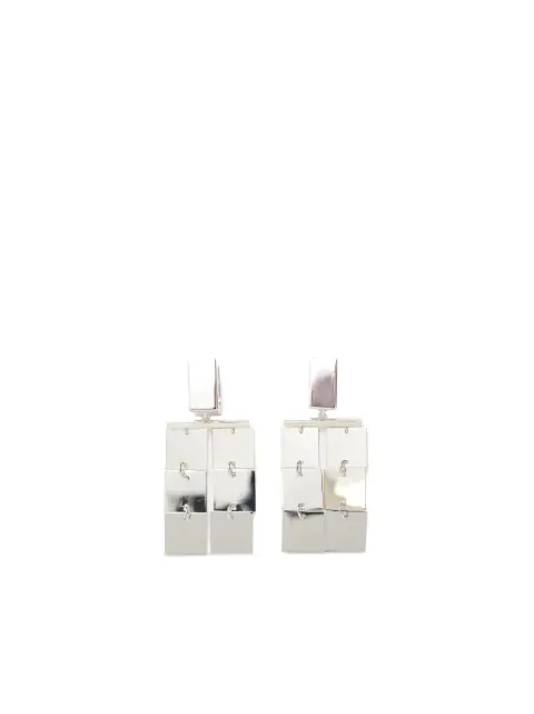 Phoebe Philo geometric drop earrings