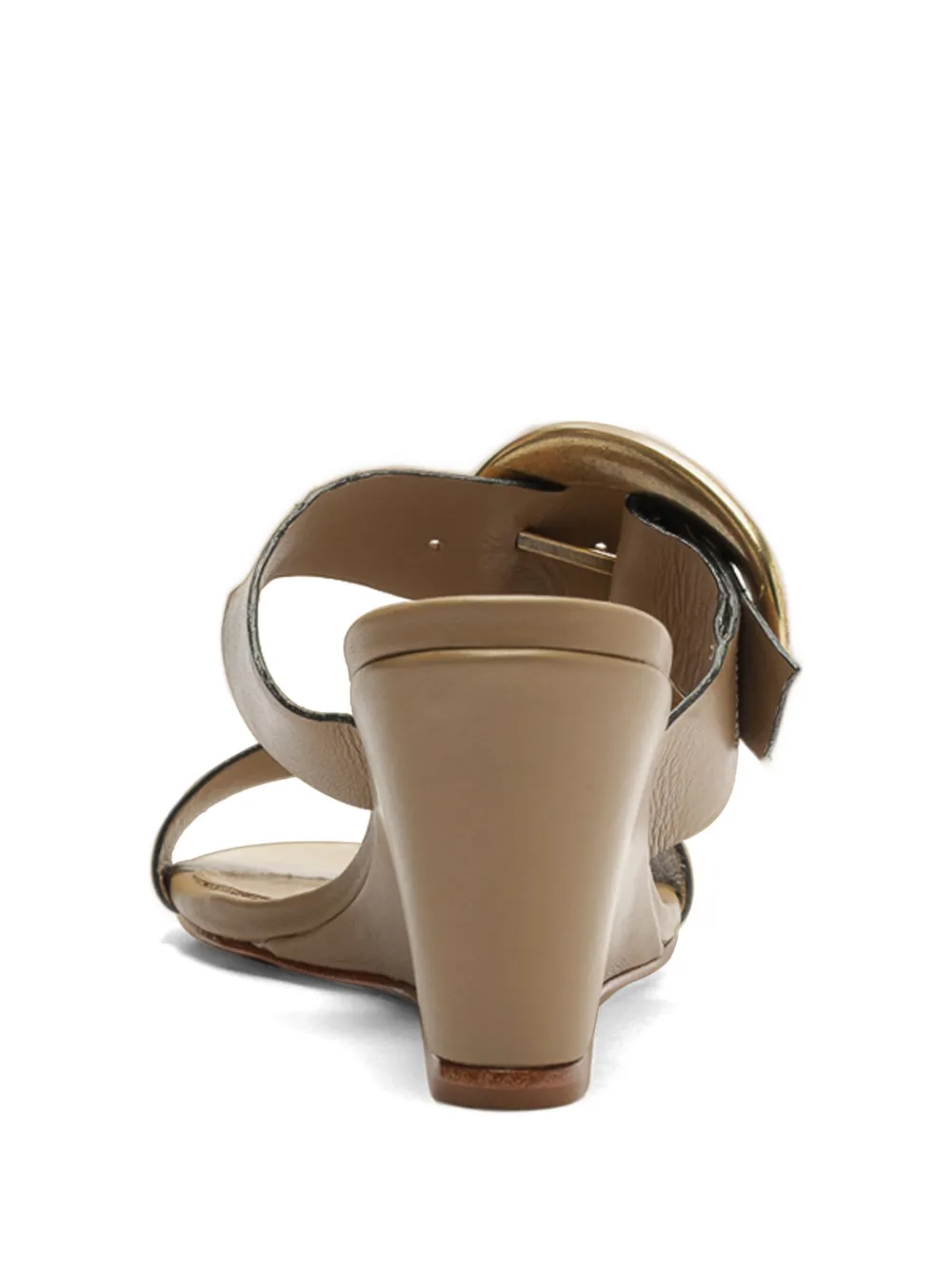Farm Rio Buckled Mules In Brown