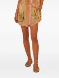 FARM Rio banana-print drawstring shorts - Orange