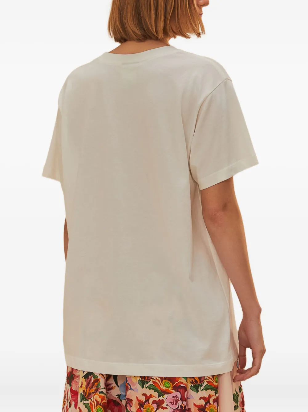 FARM Rio Dress in Happiness T-shirt Beige