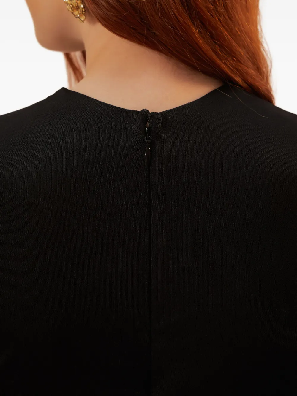 FARM Rio Geplooide jumpsuit met keyhole Zwart