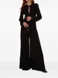 FARM Rio pleated keyhole jumpsuit - Black