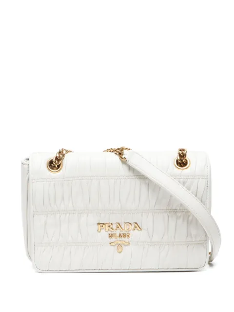 Prada Pre-Owned bolsa de hombro con efecto matelassé 2010-2020