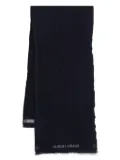 Giorgio Armani wool scarf - Blue