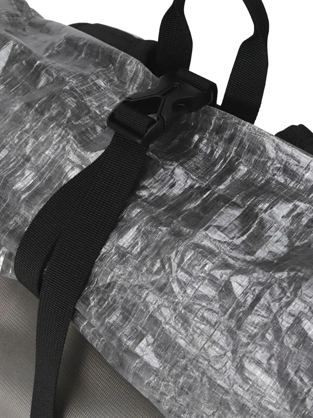 And Wander Logo-print Backpack In Gray