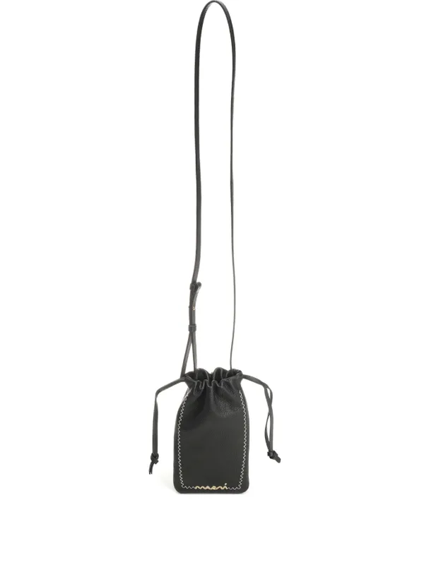 Marni Drawstring Mini Bag Black FARFETCH PH