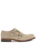 Gallucci Kids suede monk shoes - Neutrals