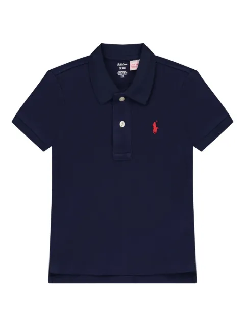POLO RALPH LAUREN KIDS Polo Pony-embroidered polo shirt