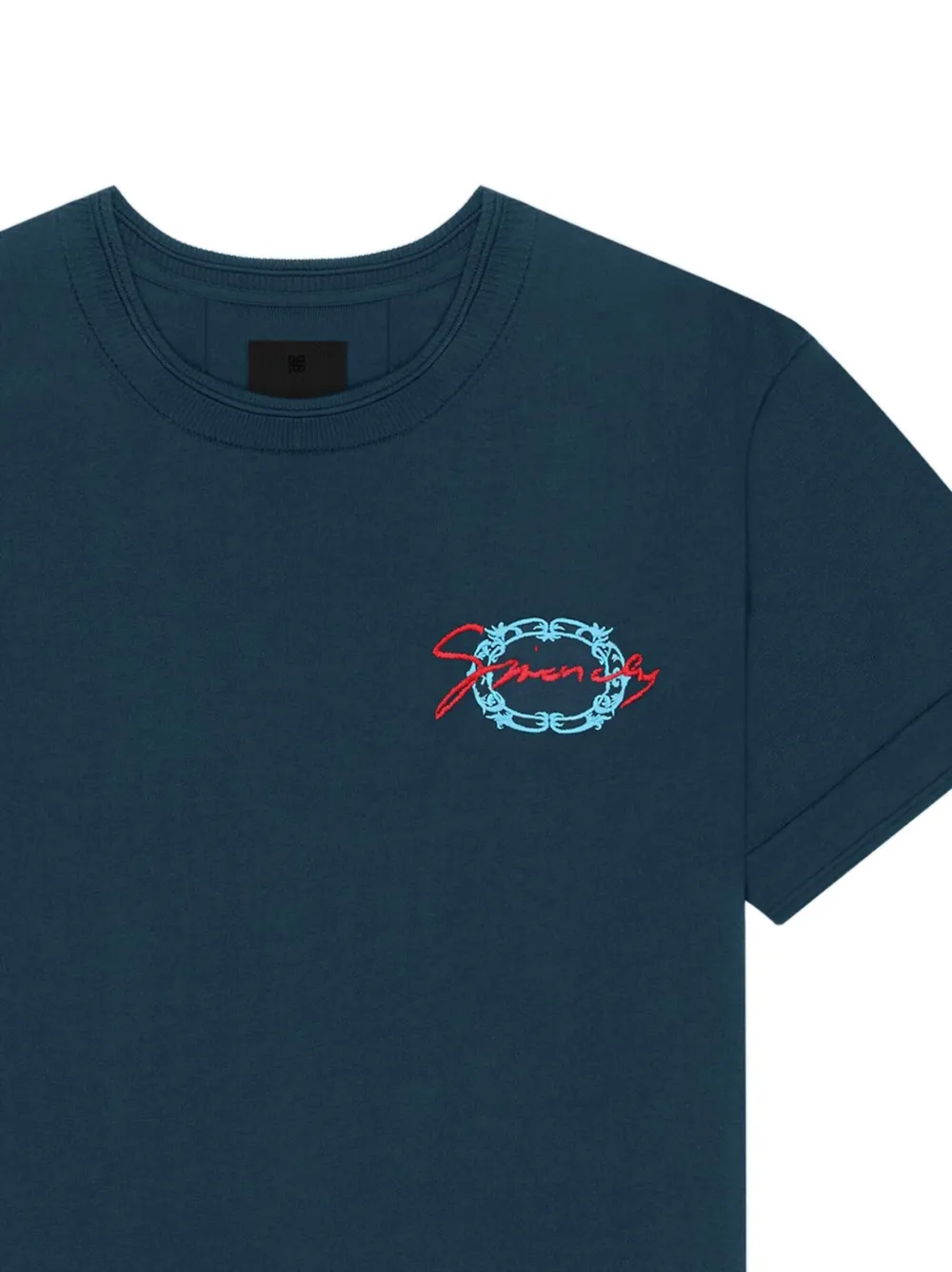Givenchy embroidered cotton T-shirt | T-Shirts | Image 2