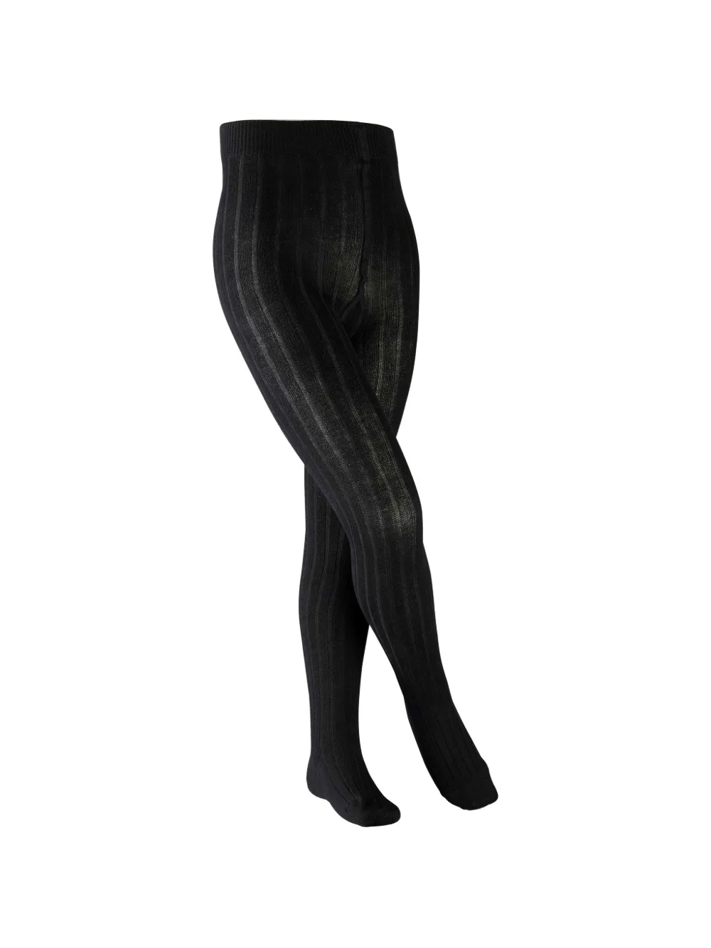 Falke Kids Collant Classic Rib - Nero