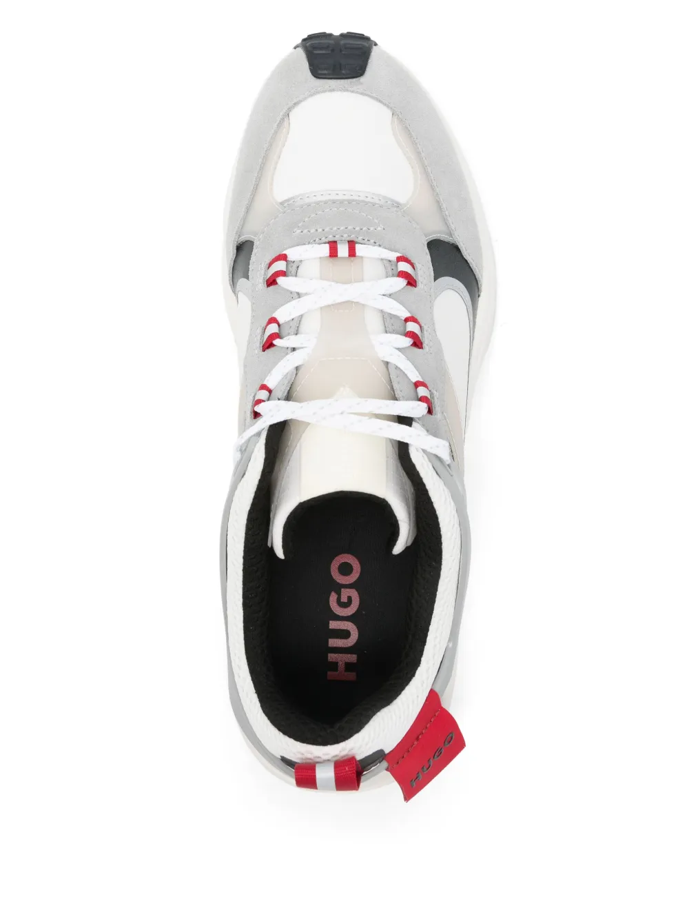 HUGO panelled sneakers Grey