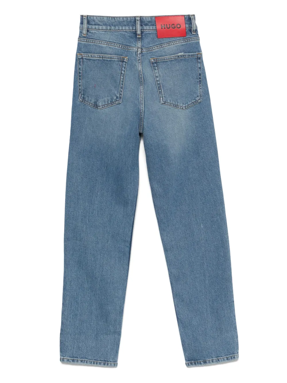 HUGO straight-leg jeans - Blauw
