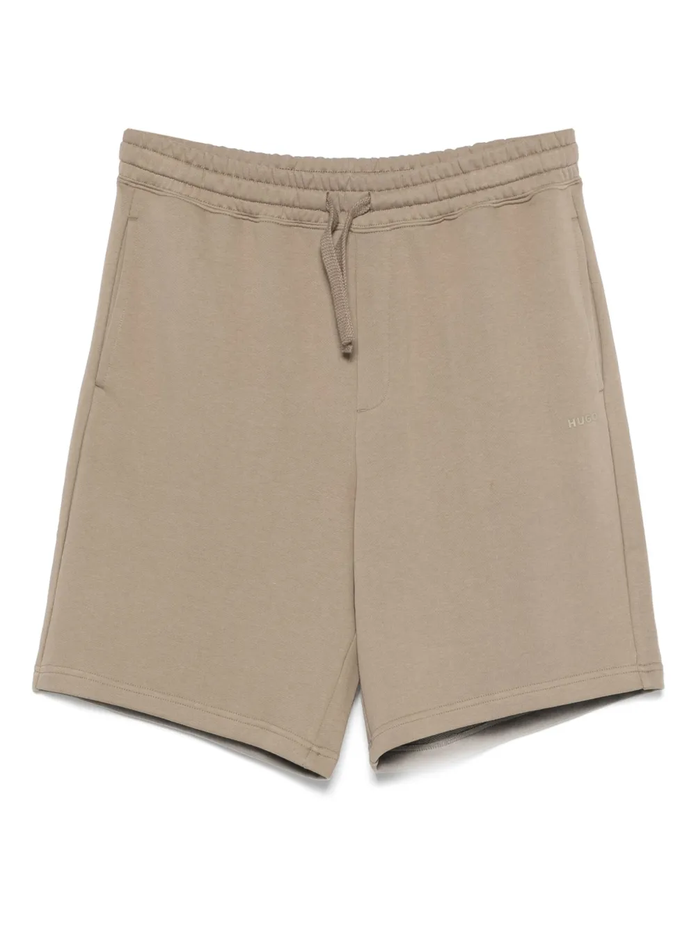 HUGO logo-print track shorts | Grün | Image 1