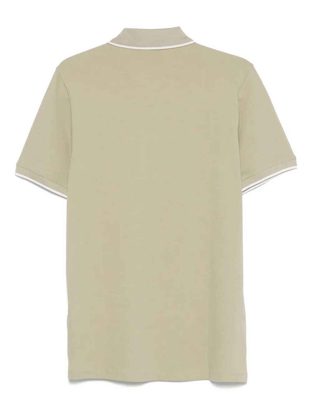 HUGO logo-embroidered polo shirt - Groen