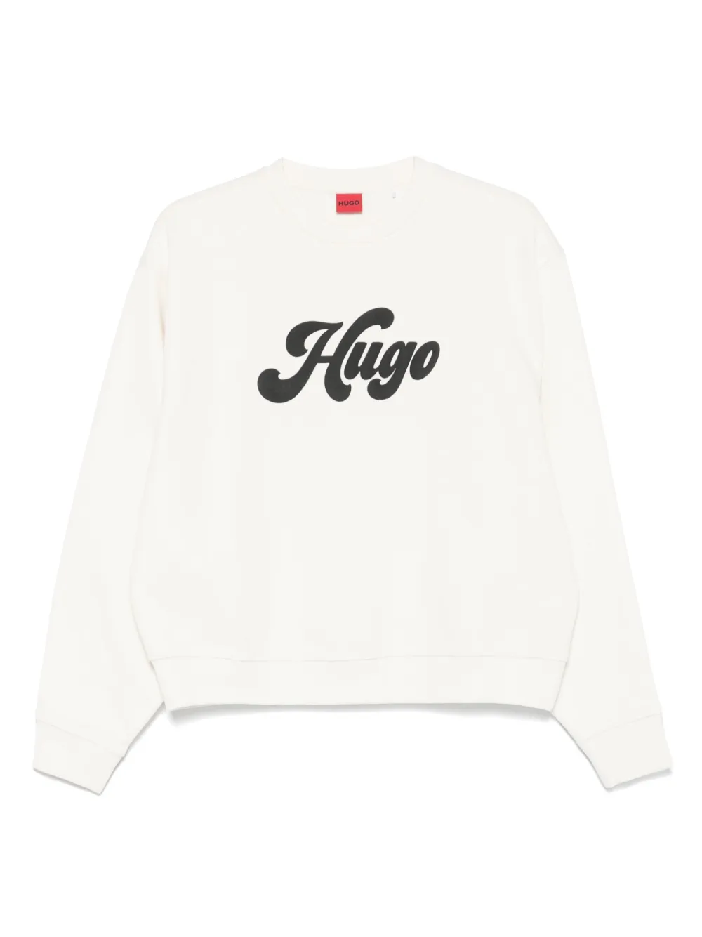 HUGO sudadera con logo estampado | neutro | Image 1