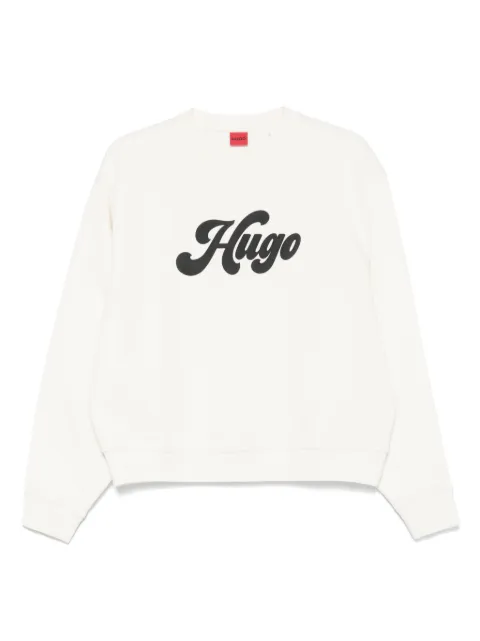 HUGO logo-print sweatshirt