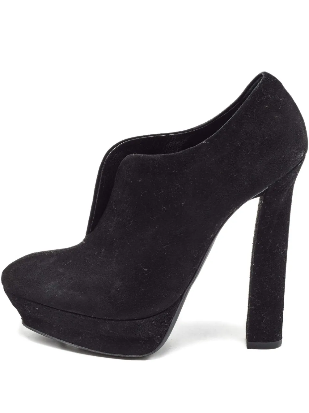 140mm suede platform boots