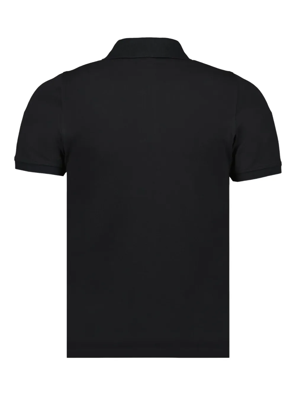 K-Way Vinnie two-button piqué polo shirt Zwart