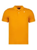 K-Way Vinnie two-button logo polo shirt - Orange
