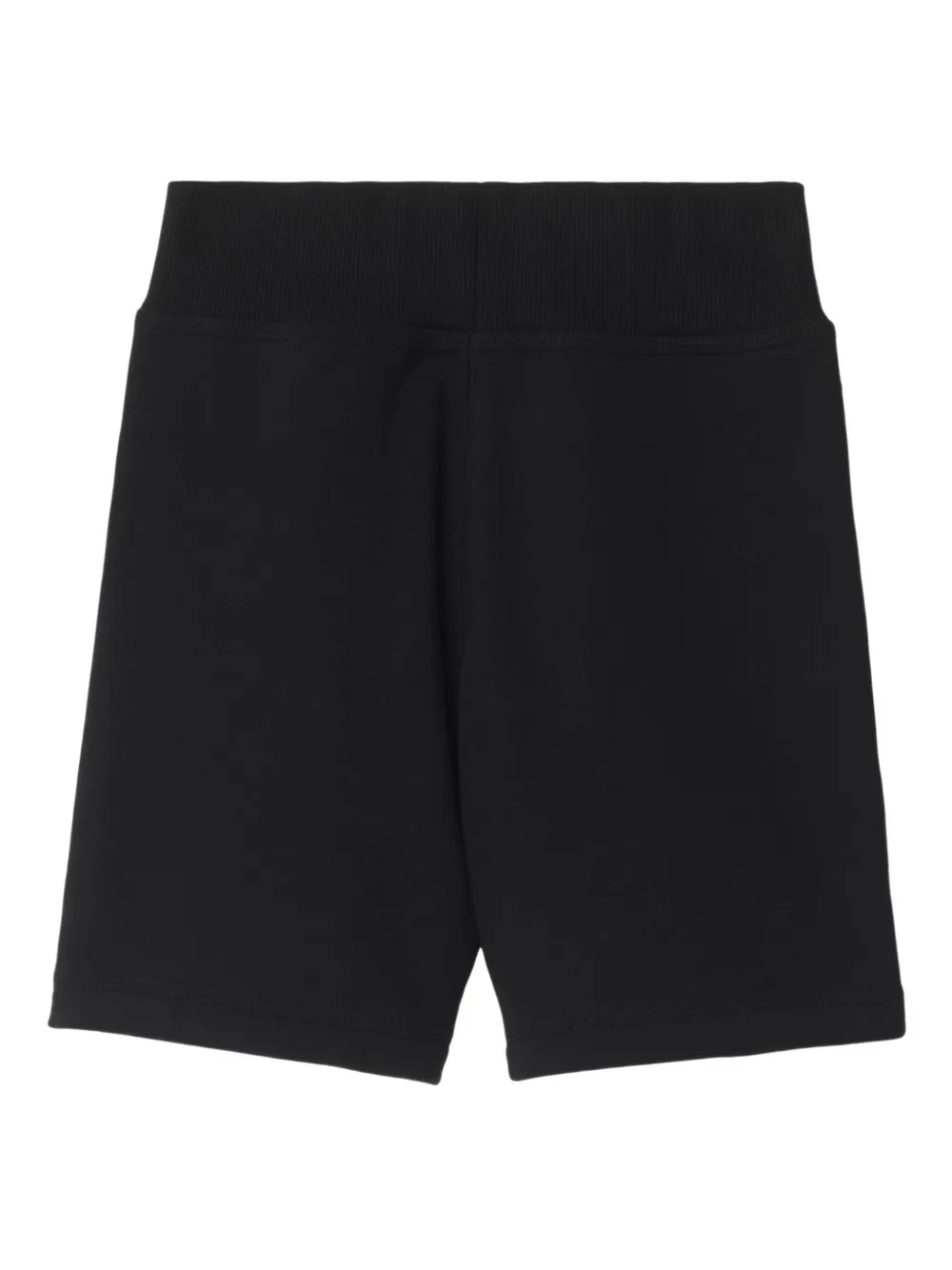 Burberry Kids Geruite shorts Zwart