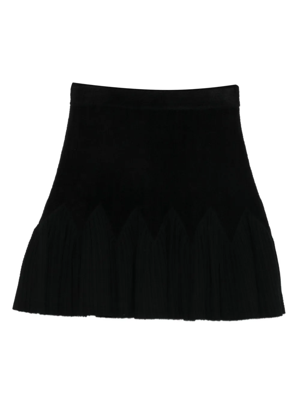 SANDRO falda con pliegues | negro | Image 1