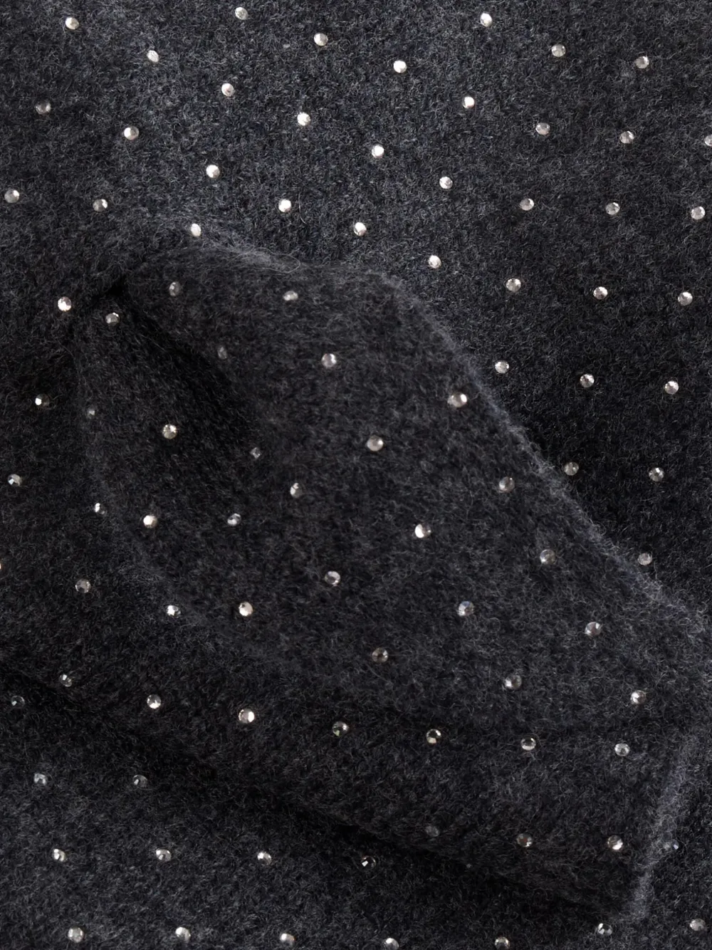 SANDRO Verfraaide sjaal Grijs