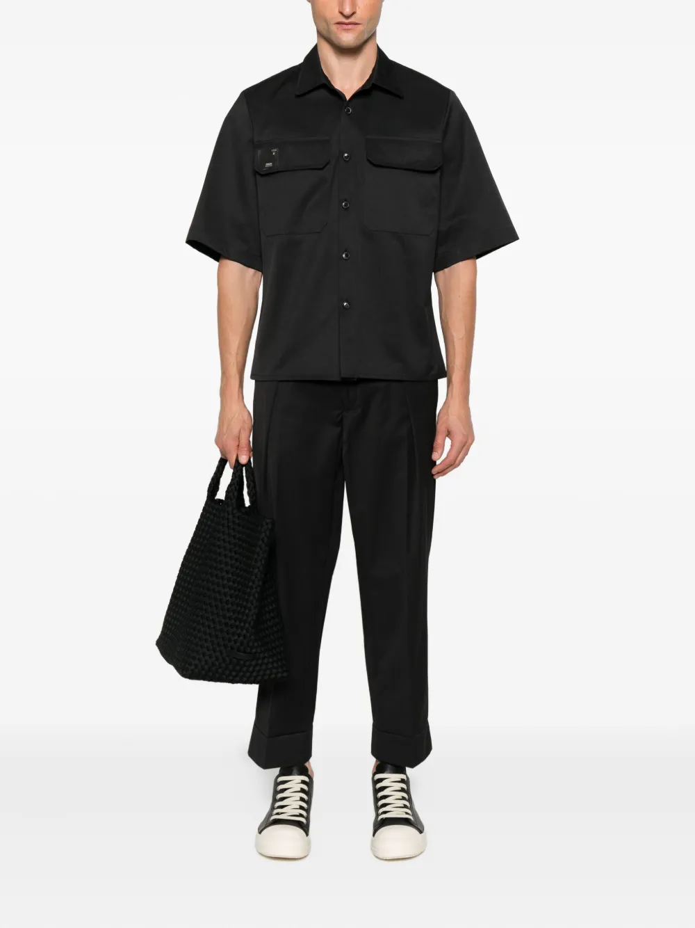 Rhun pleated turn-up trousers | Tailored Pants | Image 2