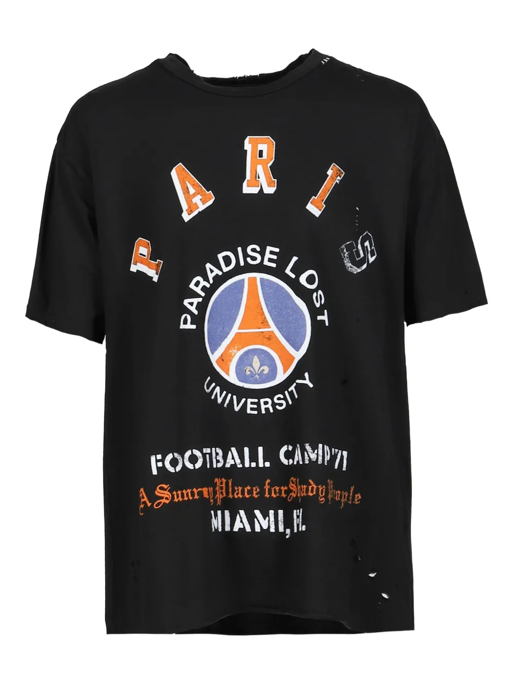 Alchemist playera con efecto envejecido | negro | Image 1