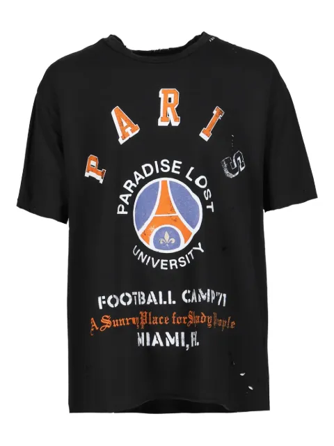 Alchemist playera con efecto envejecido