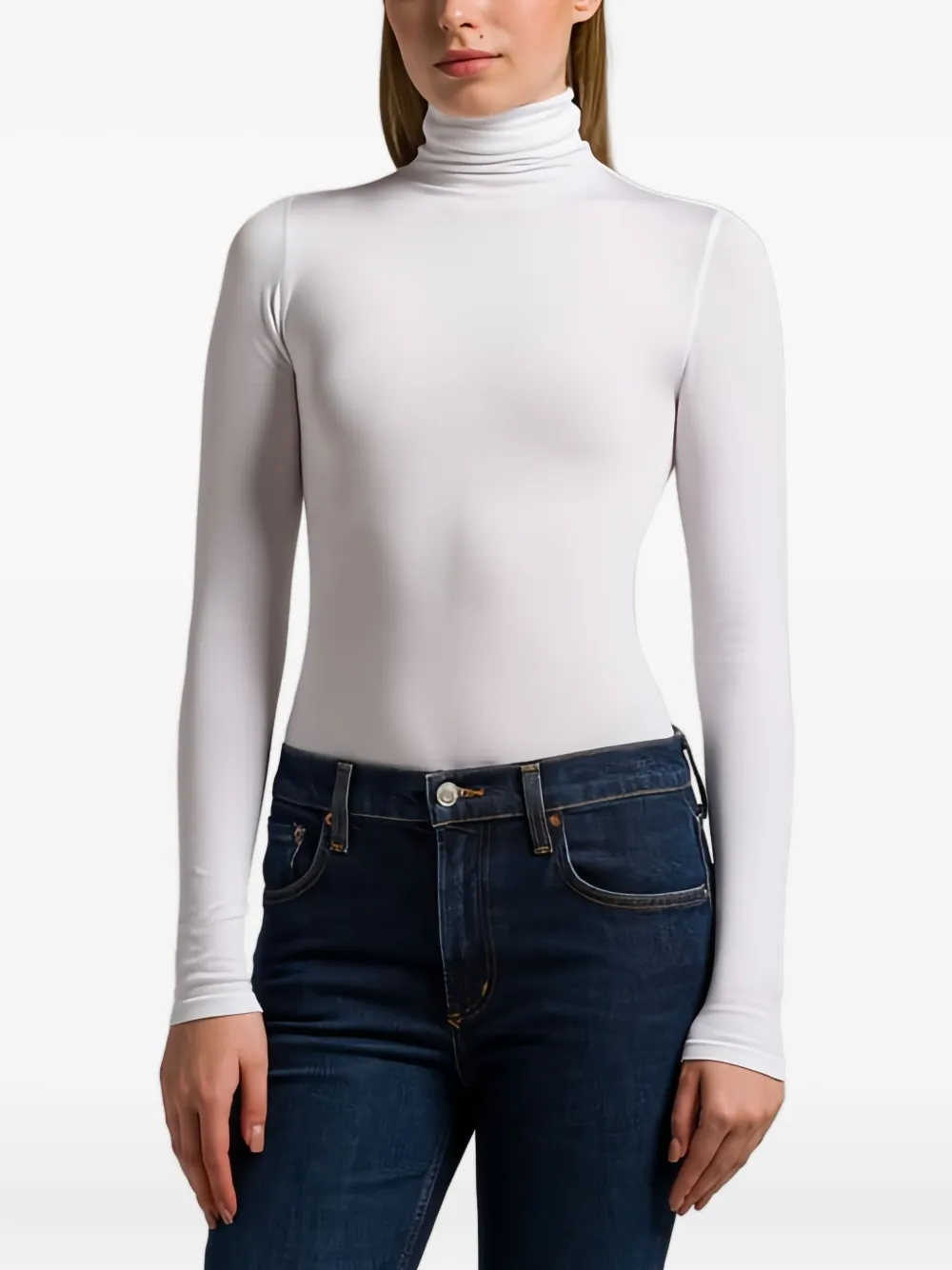 Wolford Colorado body met col Wit