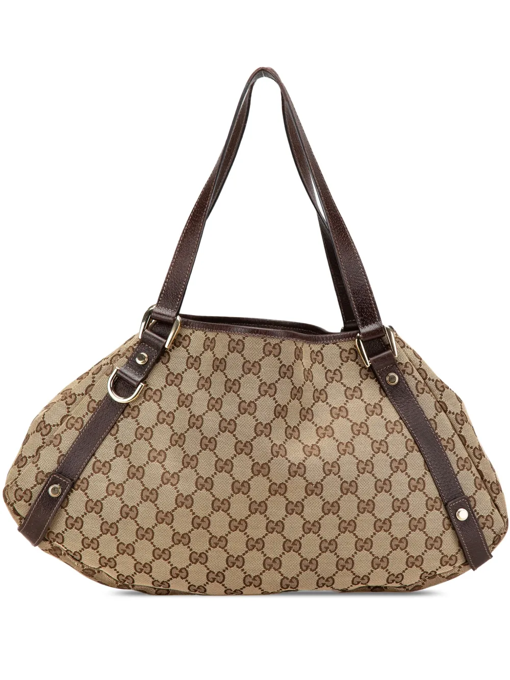Gucci Pre-Owned 2000-2015 GG Canvas Abbey D Ring tote bag - ブラウン Gucci Pre-Owned 2000-2015 GG Canvas Abbey D Ring tote bag - ブラウン