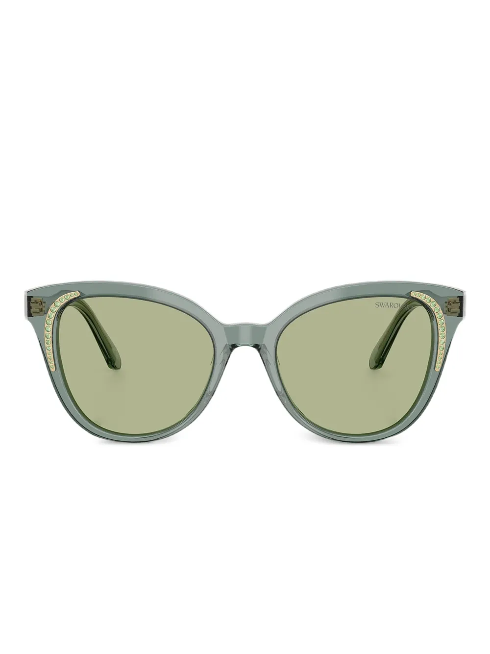 Swarovski Eyewear crystal-embellished cat-eye sunglasses · 53
