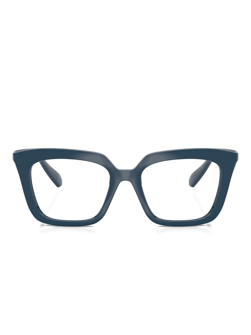 Swarovski Eyewear Occhiali da sole squadrati con cristalli - Blu