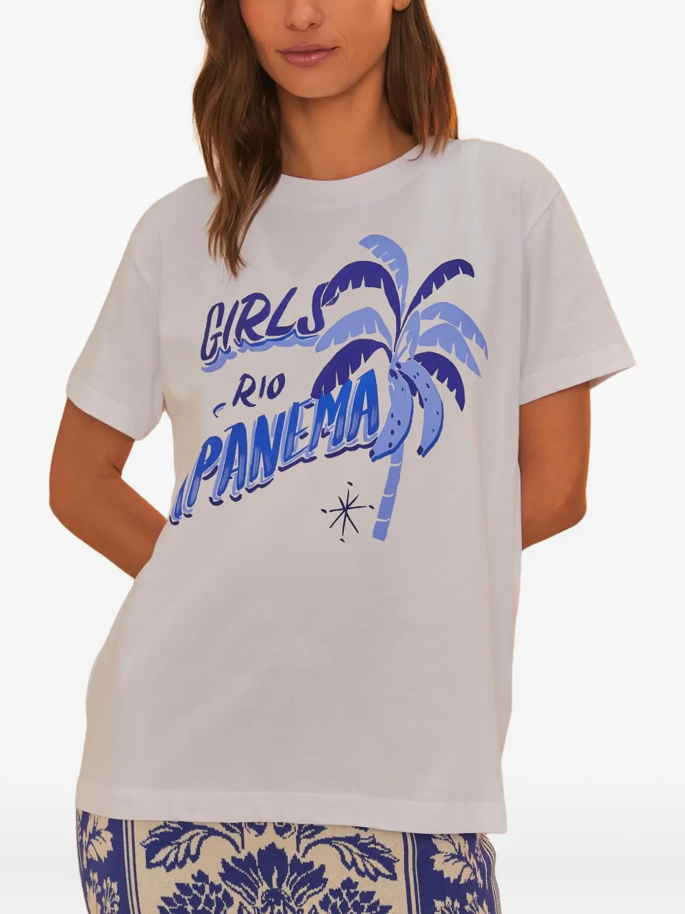FARM Rio Girls Rio Ipanema T-shirt Wit