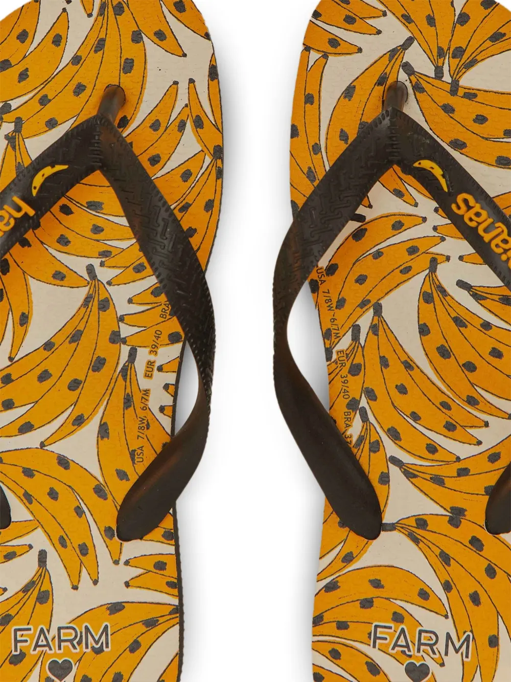 Farm Rio Nanica Flip-flops In Black