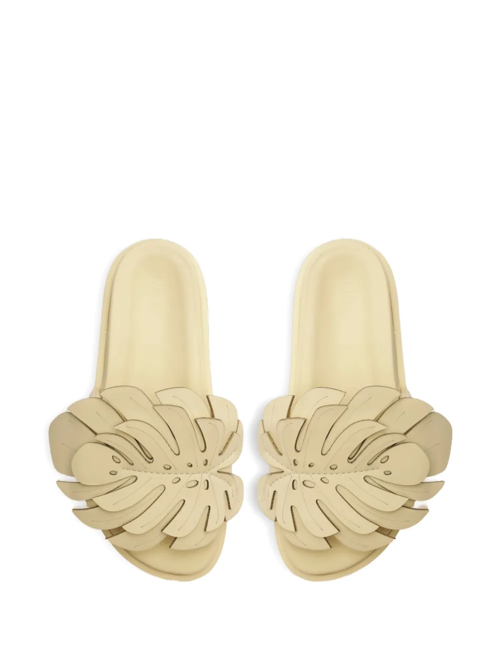 FARM Rio Monstera slides Neutrals