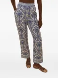 FARM Rio Tropical Cameo-print trousers - Neutrals