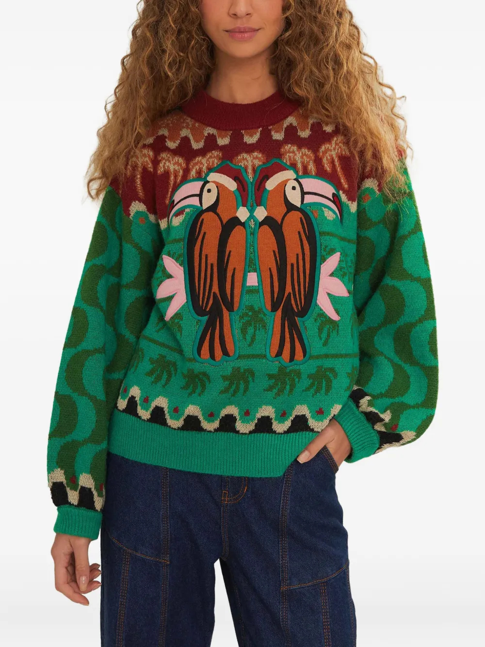 Christmas Toucans sweater