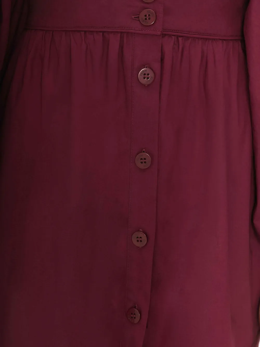 FARM Rio Mini-jurk met pofmouwen Rood