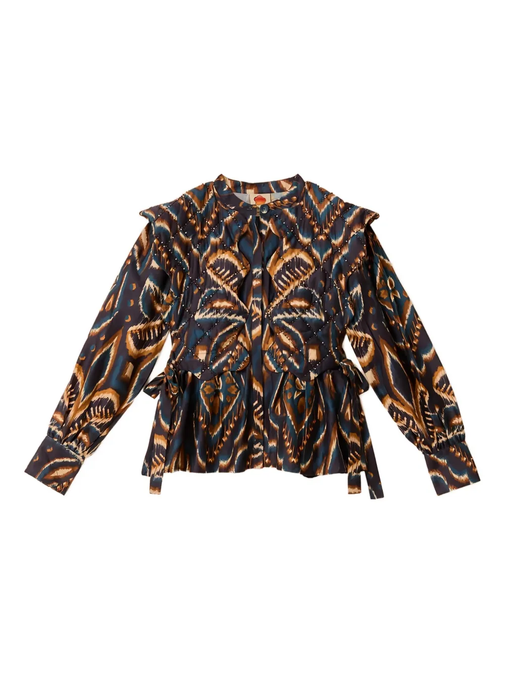 FARM Rio cotton blouse | Blue | Image 1