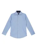 Cavallaro Napoli plaid shirt - Blue